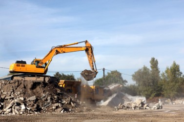 Chantier de démolition
