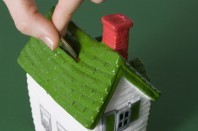 Tirelire en forme de maison