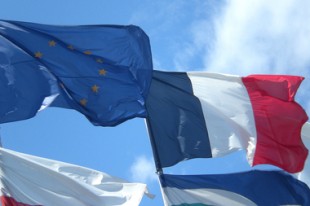 Drapeaux France Europe