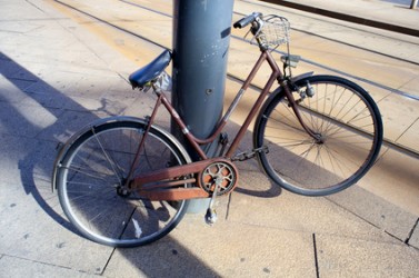 Vecchia bicicletta