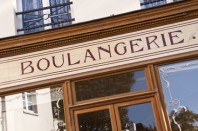 Vitrine de boulangerie - France