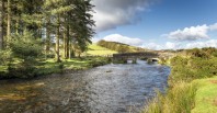 The East Dart River at Bellever Bridge