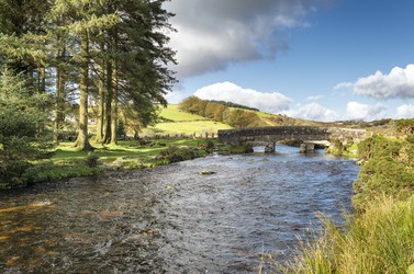 The East Dart River at Bellever Bridge