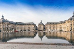 La place de la Bourse, à Bordeaux.