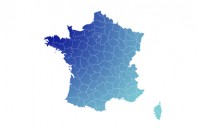 Carte de France départementale