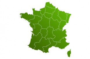 Carte de France régionale