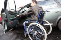 Handicapé en voiture