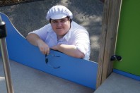 Noémie Zulini, apprentie diplômée en 2016 de la première promotion du CAP de cuisinier territorial.