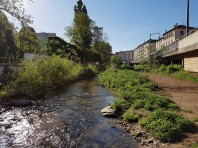 Sur la rivière Yzeron, quatre kilomètres et demi de rivière sur 25 ont déjà été élargis et le premier barrage est prévu pour 2021.