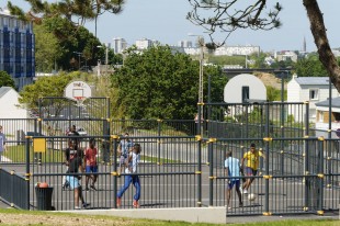 Réaménagé en 2013, le jardin Jegaden a fait la part belle aux pratiques sportives, avec des équipements en libre accès.