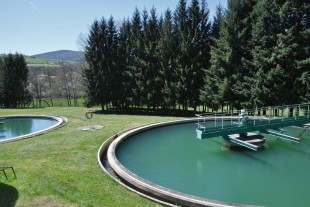 l'usine de traitement d'eau potable d'Annonay, "les Filtres du Ternay"