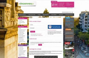 En cliquant sur le bouton FranceConnect du portail de leur ville, les habitants de Vincennes s’identifient une seule fois et ont accès à diverses fonctionnalités.