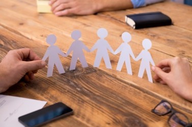 Business unity concept