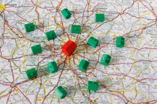 Maisons en banlieue de Paris