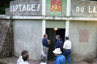 Visite technique d’une source dans le Pays basque.