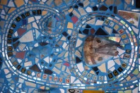 mosaïque avec slogan sur les biens communs