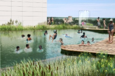 Perspective 2 Baignade naturelle Loches © Phytorestore Thierry Jacquet