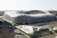 Le stade Jean Bouin, à Paris, inauguré le 30 août 2013.