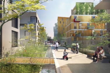 ROUEN-venelle  copy Devillers et Associés (Architectes Paysagistes), L Perreau (Perpectiviste)