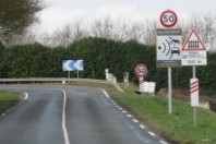 Radar signaletique route