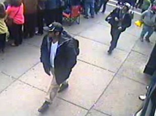 Image d'une caméra de vidéosurveillance montrant les deux suspects de l'attentat de Boston