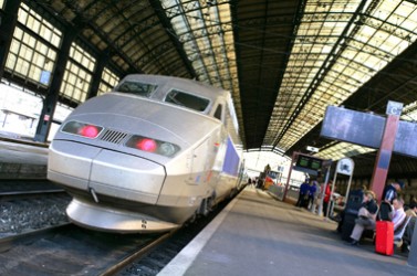 TGV en gare