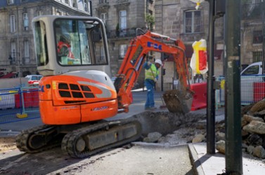 Chantier en ville