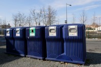 Poubelles pour le tri sélectif
