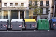 Bennes à ordure pour le tri sélectif