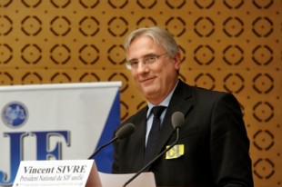 Vincent Sivré, président du SJF