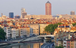 Le quartier de la Part-Dieu, à Lyon