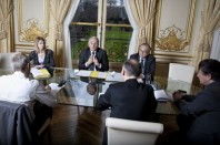 Jean-Marc Ayrault, interviewé par la rédaction de la Gazette le 9 avril 2013.