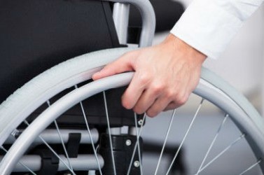 Businessman On Wheelchair