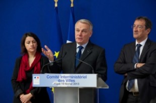 Lors du CIV, Cécile Duflot, Jean-Marc Ayrault et François Lamy