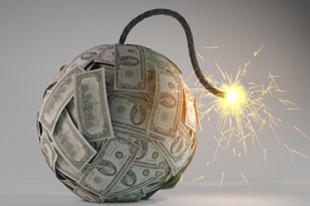 Financial crisis bomb