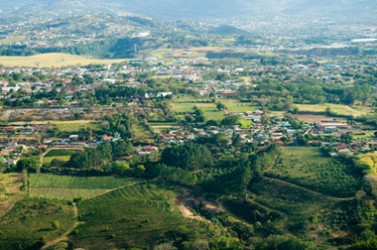 Campagne vue aérienne
