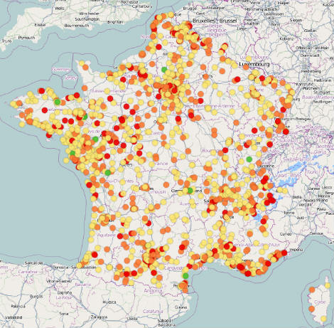 Carte emprunts toxiques Libération.fr Carte emprunts toxiques Libération.fr