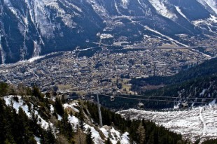 Chamonix ville de montagne
