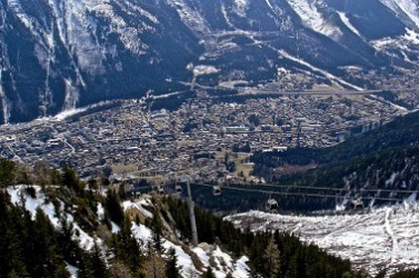 Chamonix ville de montagne