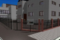 Rendu de la numérisation sous Allplan du lycée Aristide Briand à Schiltigheim