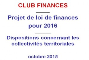 Le décryptage du PLF 2016 et de la réforme de la DGF