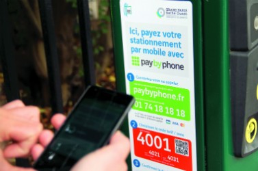 Paiement tel stationnement Issy