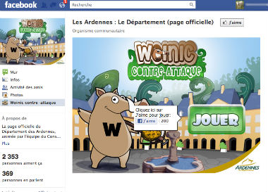 jeu-sangliers Le but du jeu est que le sanglier ardennais Woinic venge ses 36 compatriotes mort cet été sur la plage de Morieux (22)