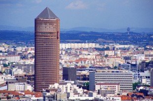 Le quartier de la Part-Dieu, à Lyon