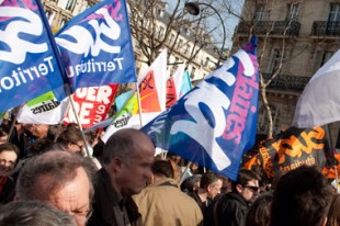 Manifestation parisienne des fonctionnaires territoriaux