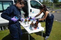 mise en bouteille de l'eau prélevée - Copie - Copie