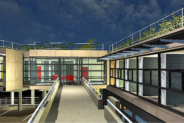 projet maison autonomie ardennes rampe Un rôle important est dévolu aux couleurs et matériaux