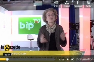 Sophie Cazé, directrice de l'Etablissement public de coopération culturelle d'Issoudun