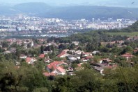La ville de Seyssins, dans l'agglomération de Grenoble (Isère)
